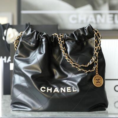 22Bag小號黑色/白扣