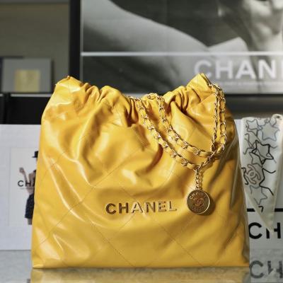 22Bag 芒果黃 金字 中號