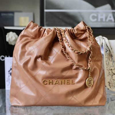 22Bag 焦糖色 金字 中號