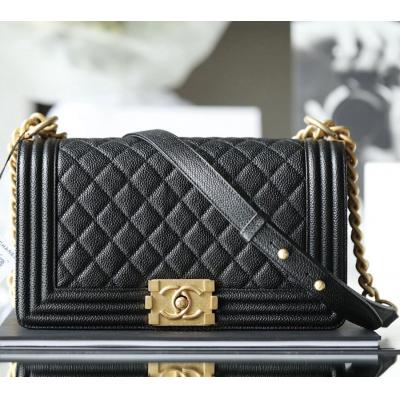 Leboy 荔枝紋牛皮 25 金扣