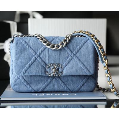 19Bag 丹寧牛仔 淺色 26CM