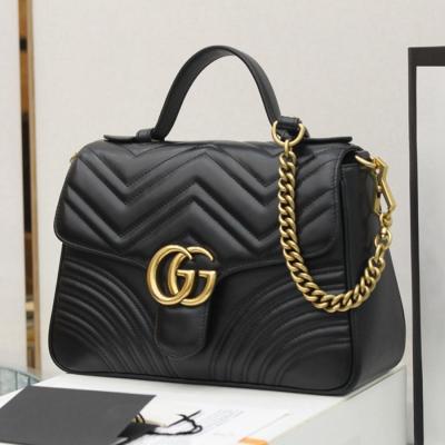 GG Marmont郵差包系列 黑色