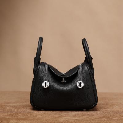 H Lindy Mini 19CM 黑色銀扣