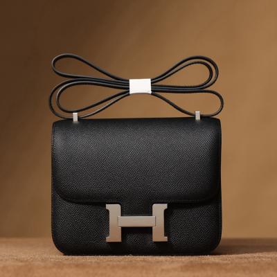 H Constance 19黑色銀扣