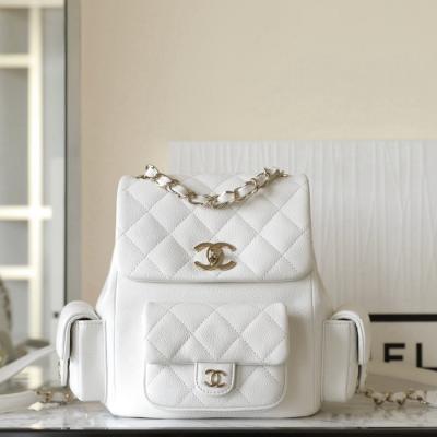 小香 23K系列 坦克雙肩背包 白色大號