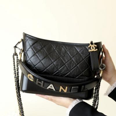 Gabrielle流浪包  新中號黑色