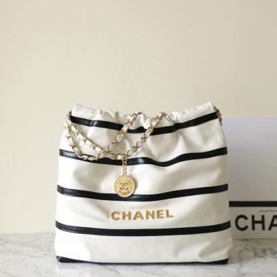 24S拼色22Bag 白黑小號