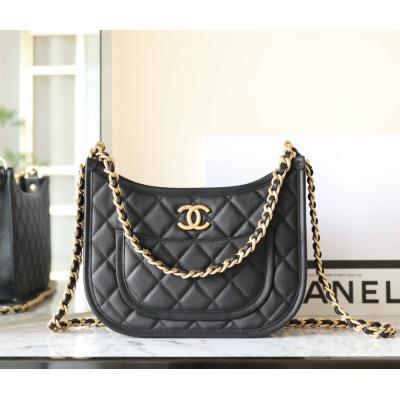 24S春夏嬉皮Hobo 黑色 小號