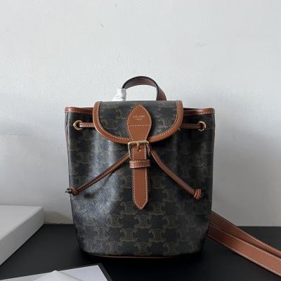 Triomphe Canvas 迷你雙肩包背包