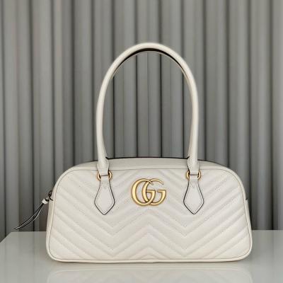 Marmont系列中號提手包 白色 795218