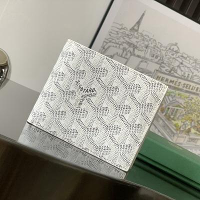 SAINT-FLORENTIN 二折八卡男士錢包 白