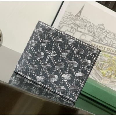 SAINT-FLORENTIN 二折八卡男士錢包 灰