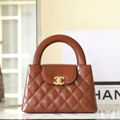 24A Kelly手提包大號焦糖色