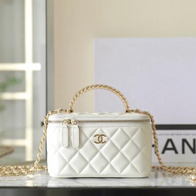 24S 透明手柄長盒子白色