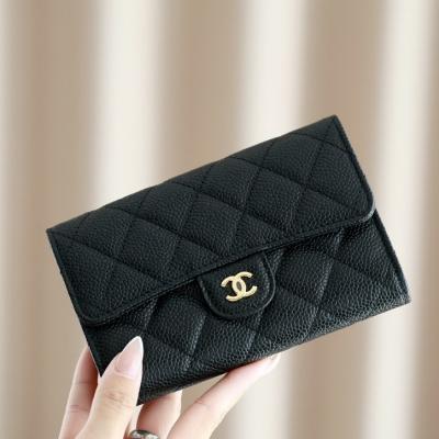 CF 經典款 中夾 Hass荔枝紋牛皮