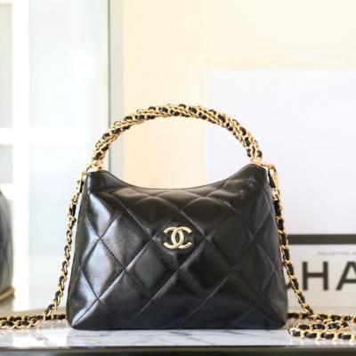 24B秋冬系列 擰鏈Hobo飯盒包黑色