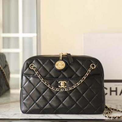 24K 金幣相機包 黑色中號