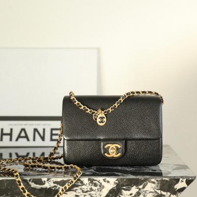 24K 秋冬 魚子醬口蓋方胖子 黑色