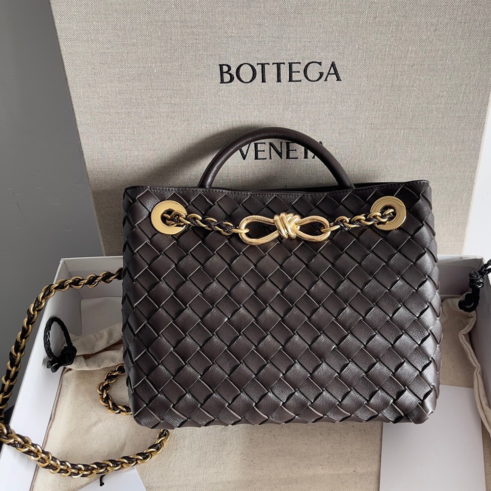 Andiamo 鏈條包巧克力棕色