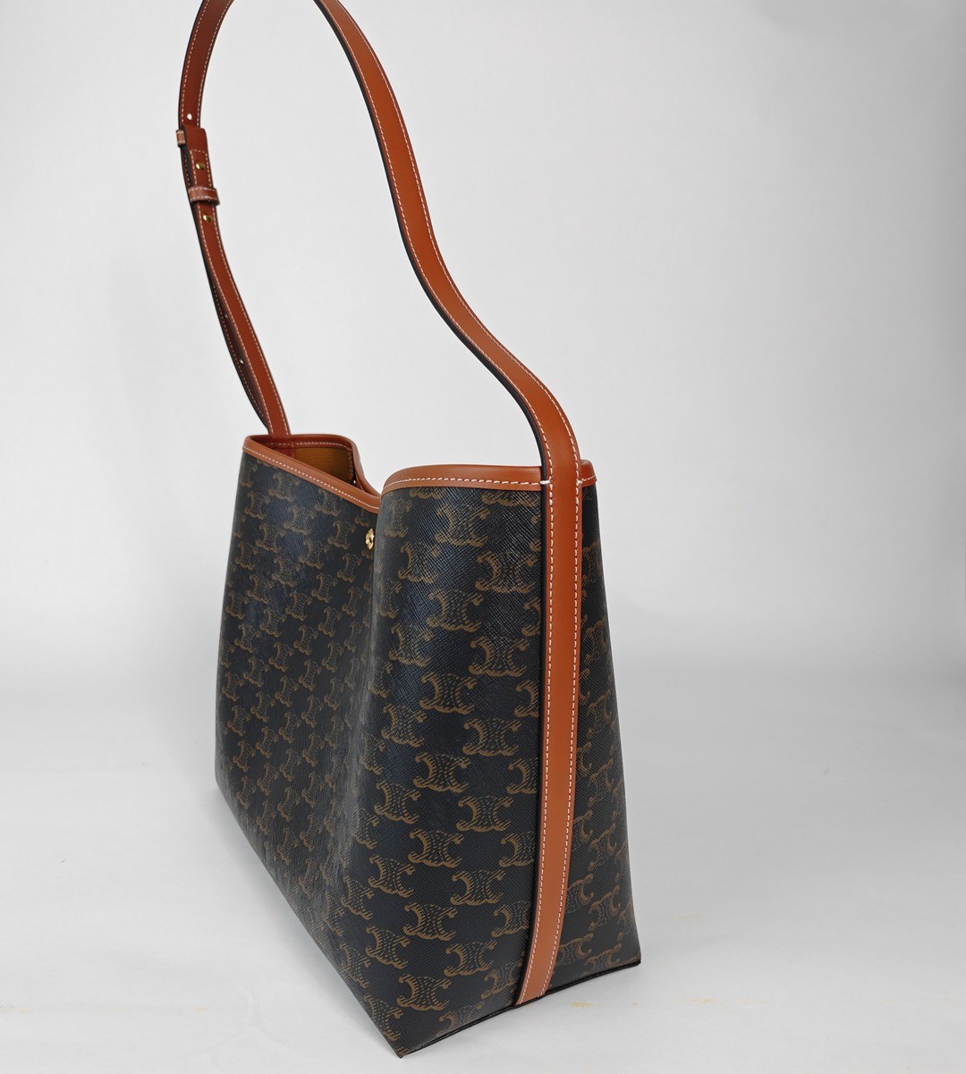 經典凱旋門老花Soft Shopper購物包_5