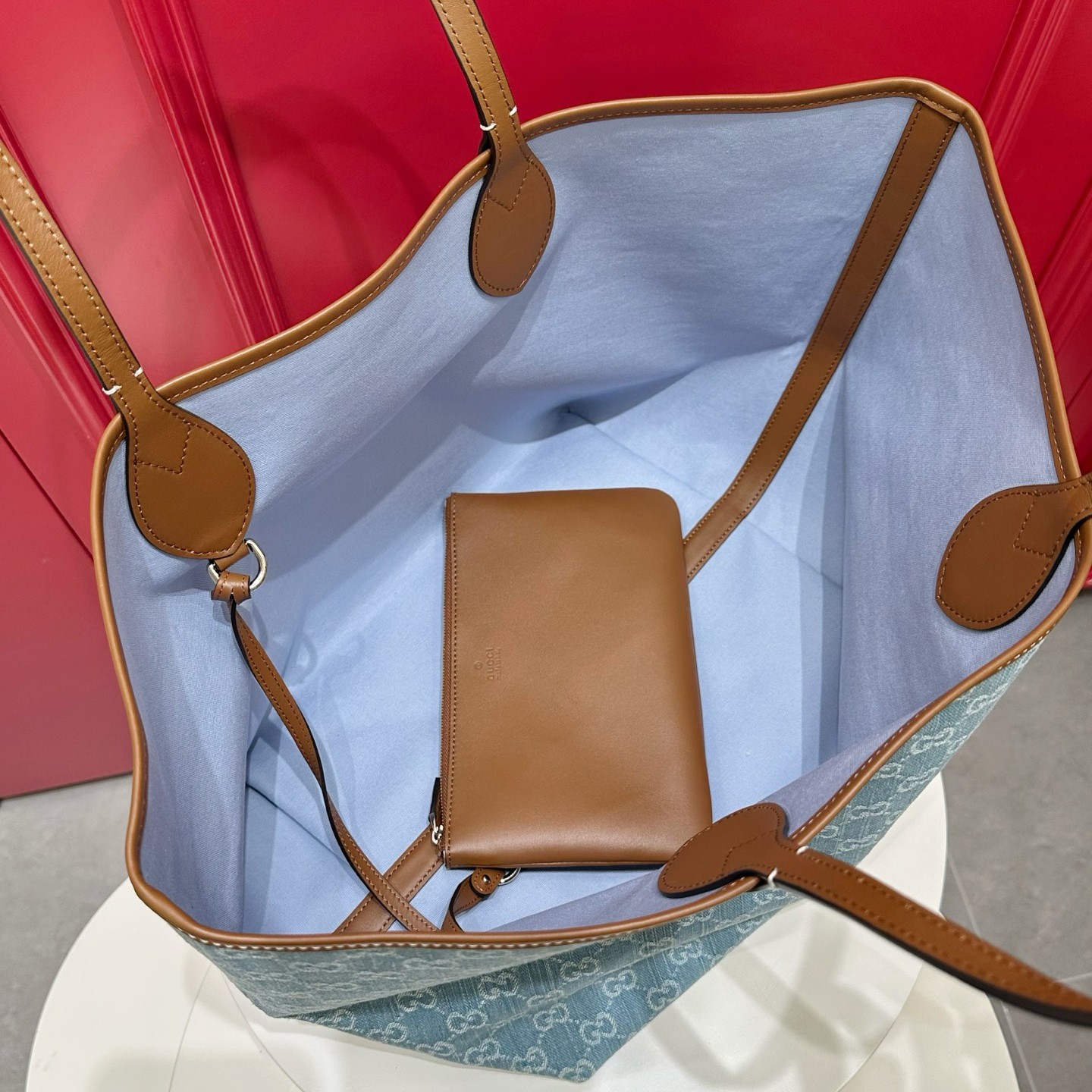 Totissima大號托丹寧托特包 837190_6