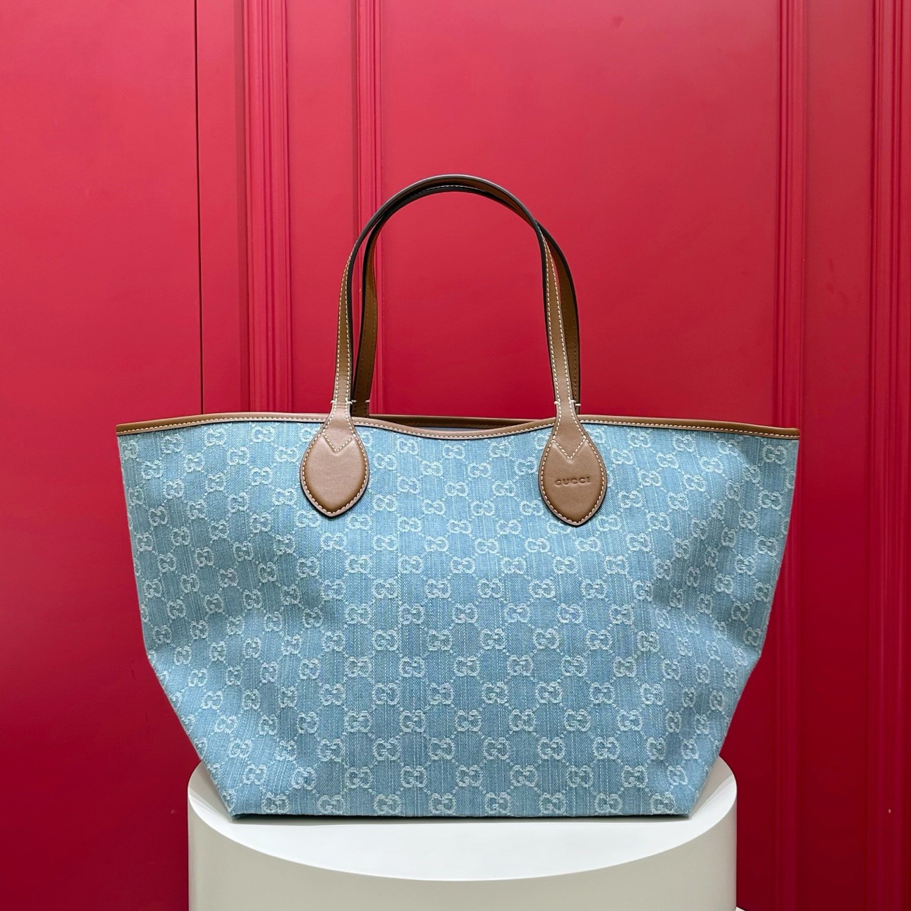 Totissima大號托丹寧托特包 837190_8