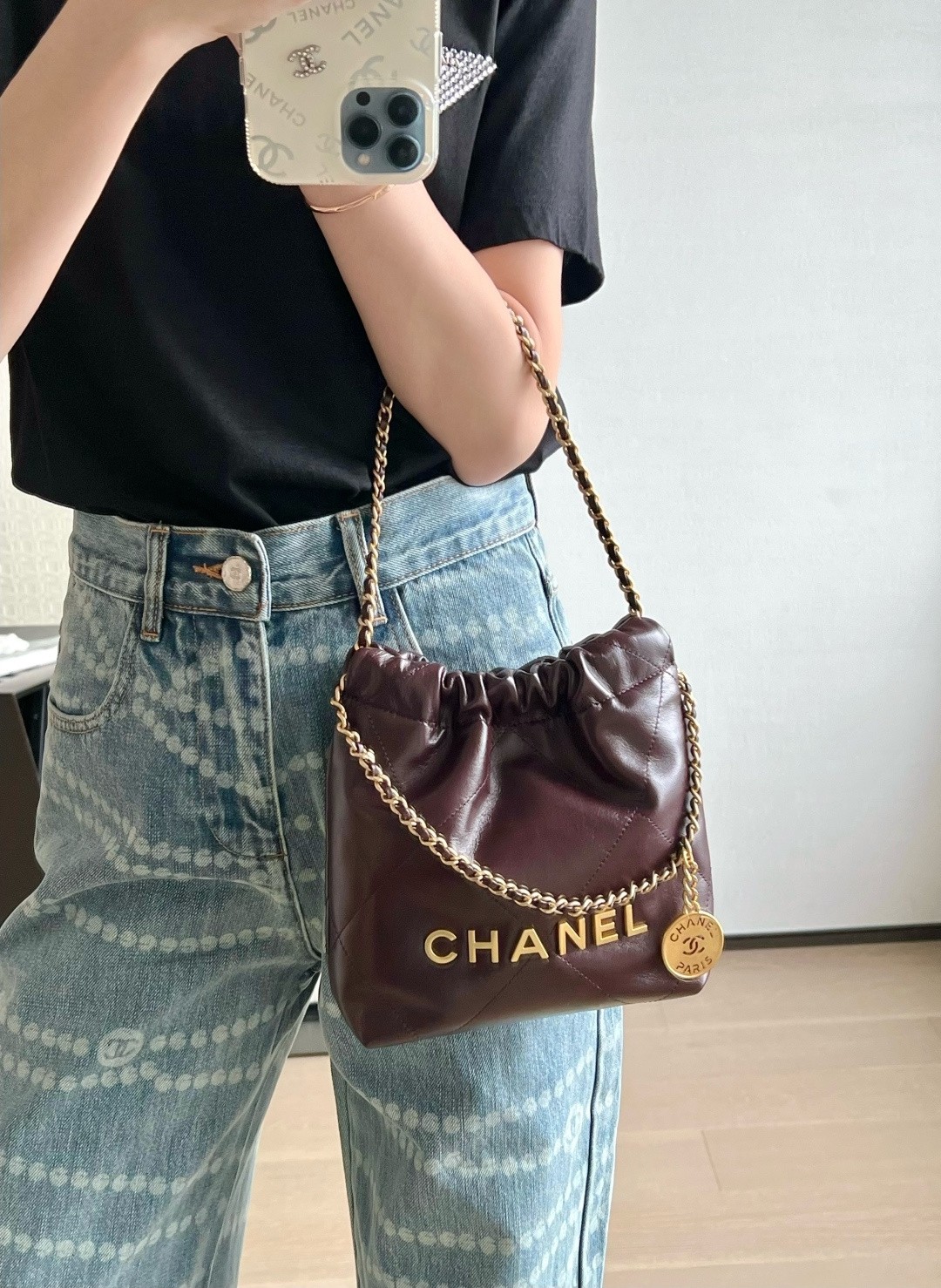 25A 22Bag Mini巧克力色_8