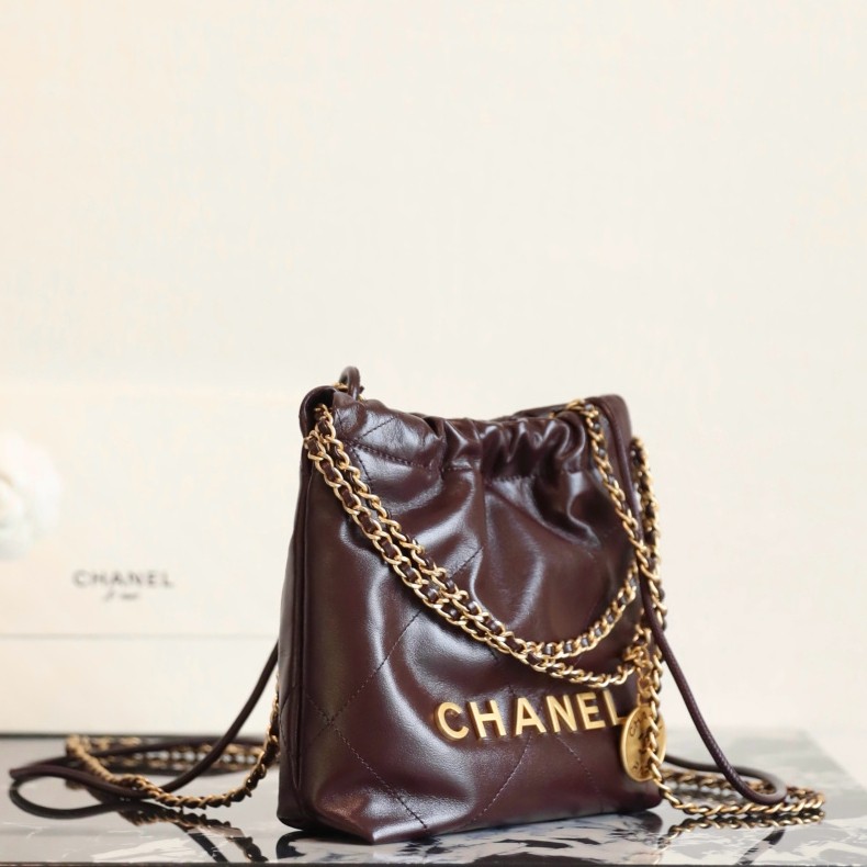 25A 22Bag Mini巧克力色_5