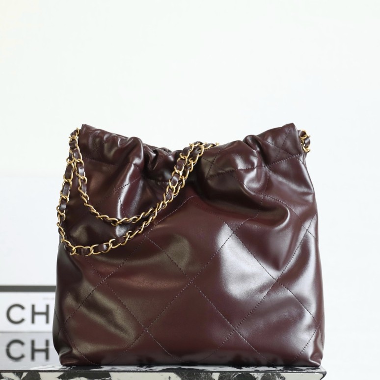 爆款22Bag小號巧克力色_5