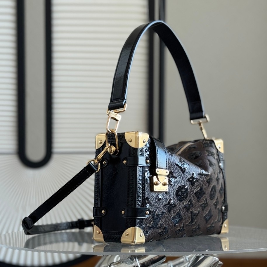 M27036 Side Trunk 小號 珠片盒子包_3