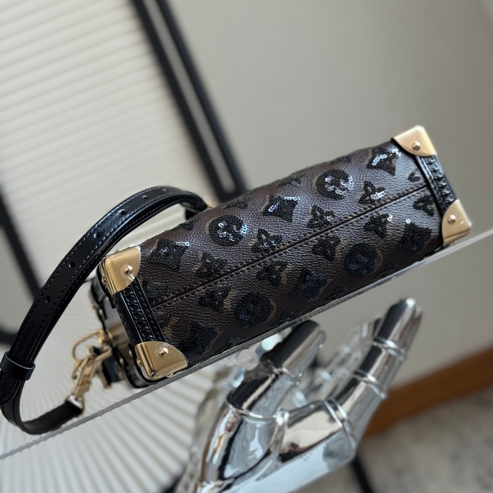 M27036 Side Trunk 小號 珠片盒子包_4