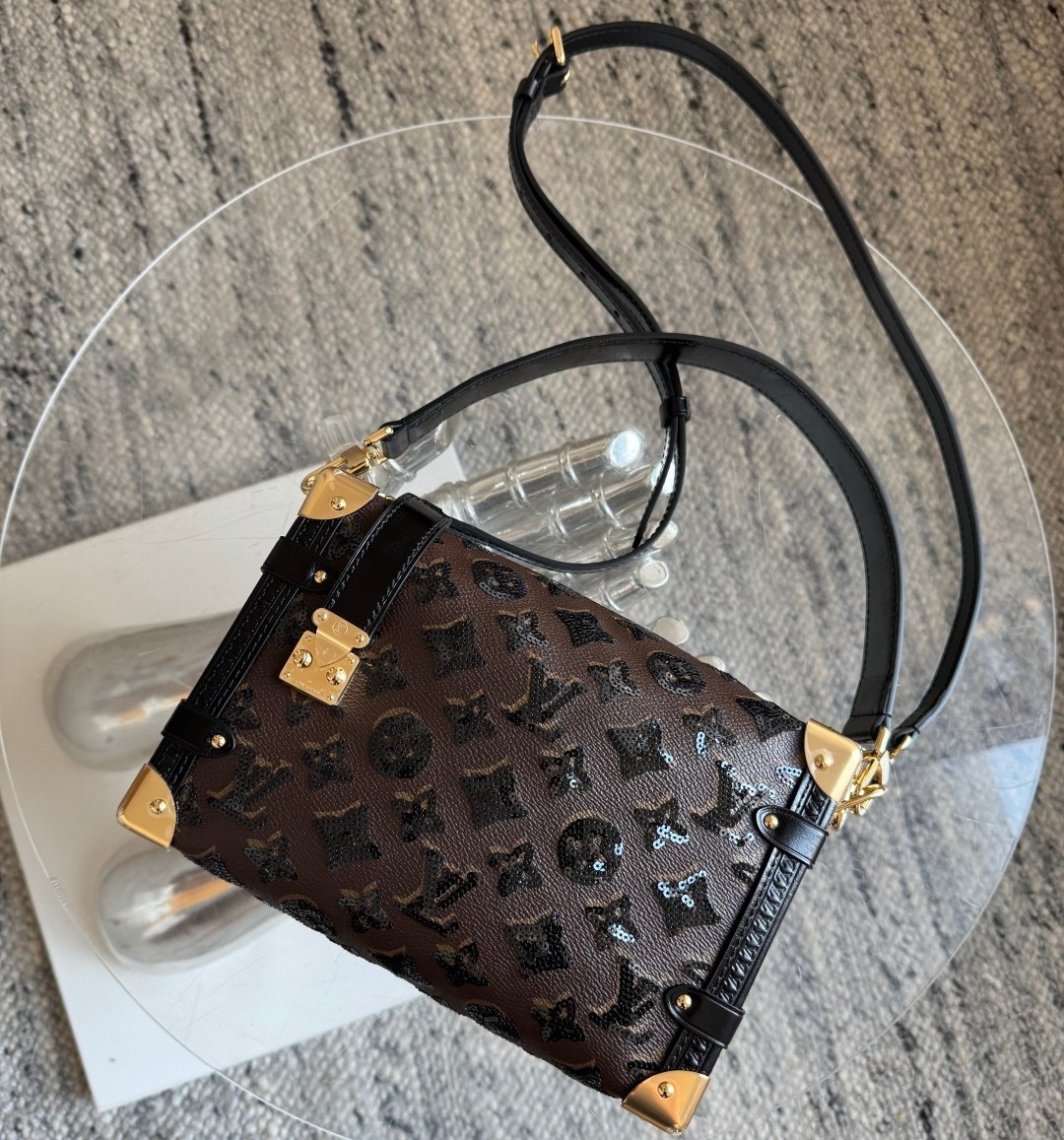 M27036 Side Trunk 小號 珠片盒子包_5