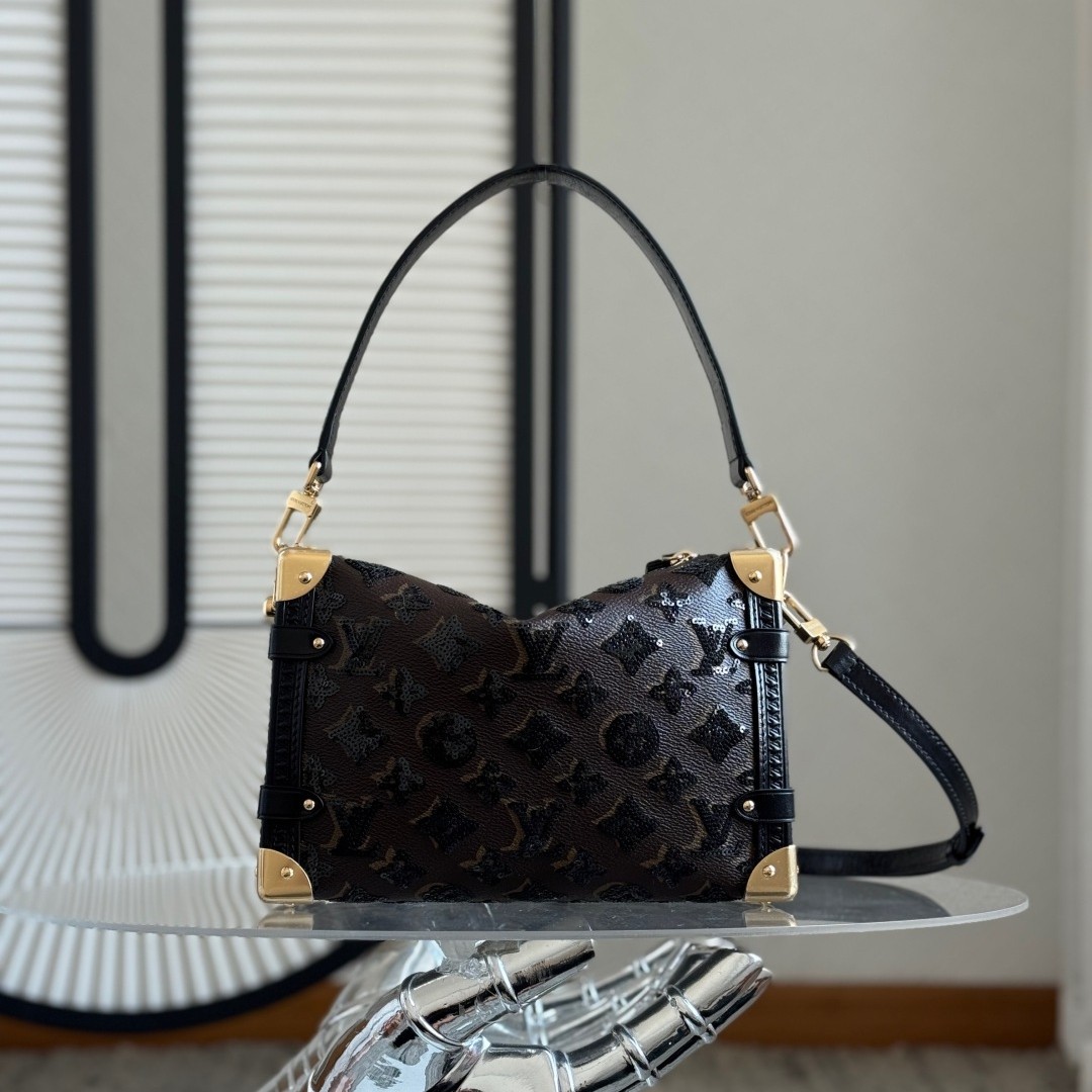 M27036 Side Trunk 小號 珠片盒子包_2