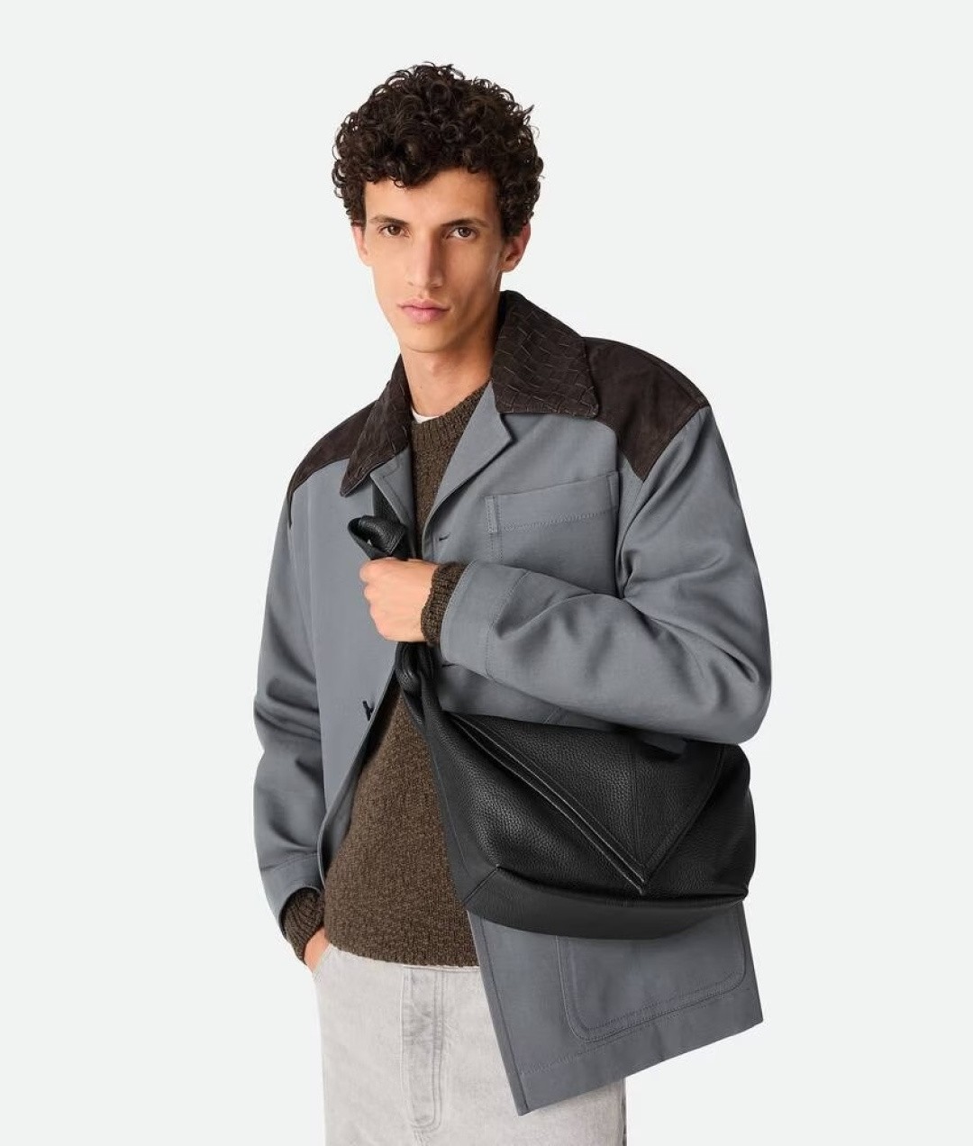 815807 Sawyer 小號牛皮款  荔枝紋黑色_12