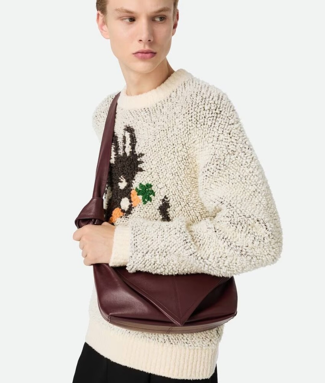 815807 Sawyer 小號牛皮款  茜棕紅色_2