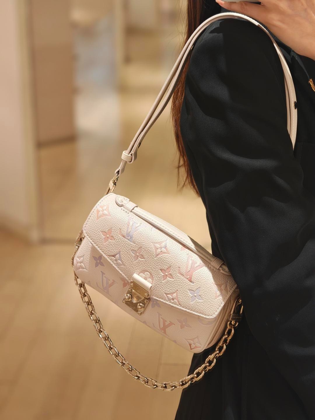 Pochette Métis East West M25682 漸變色小郵差_2