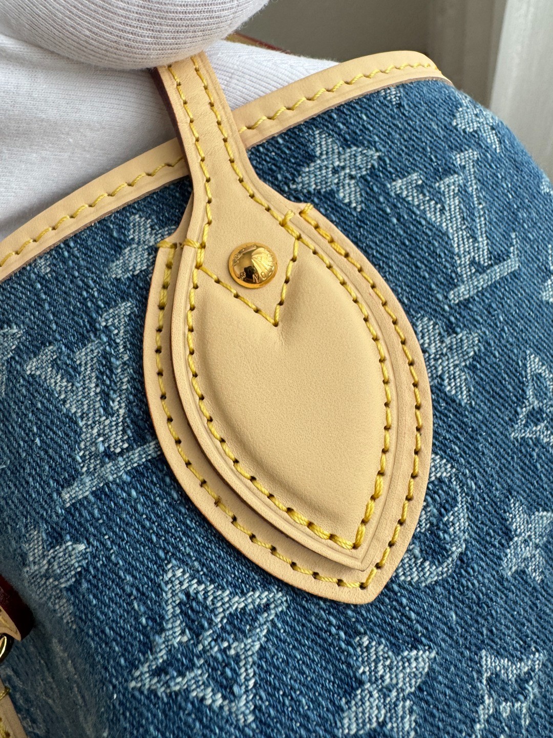 Neverfull 中號丹寧購物袋 M13192_5