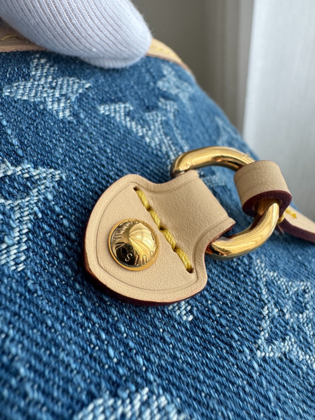 Neverfull 中號丹寧購物袋 M13192_6