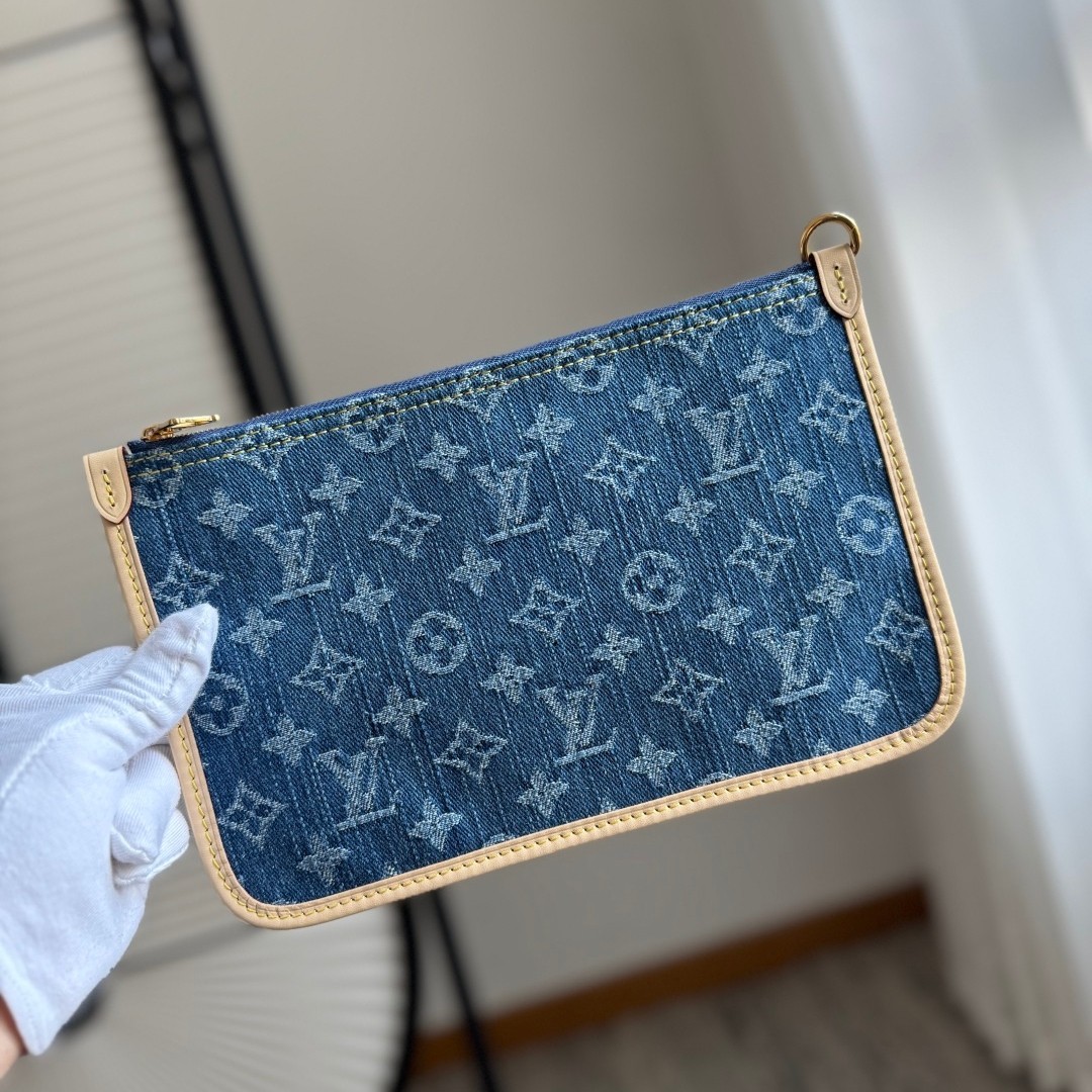 Neverfull 中號丹寧購物袋 M13192_11