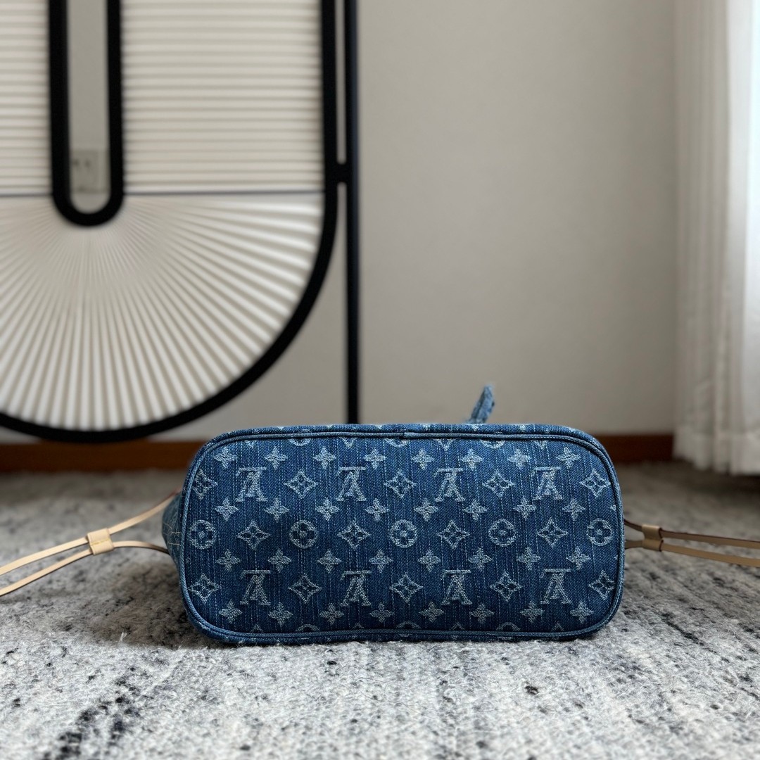 Neverfull 中號丹寧購物袋 M13192_10