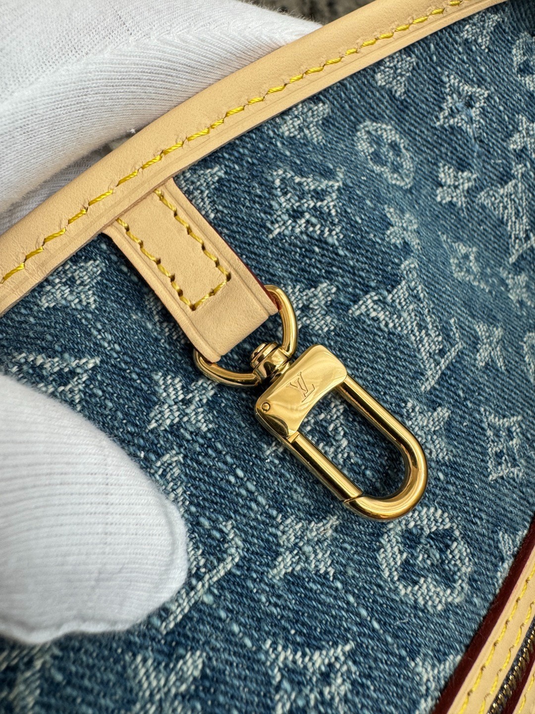 Neverfull 中號丹寧購物袋 M13192_15