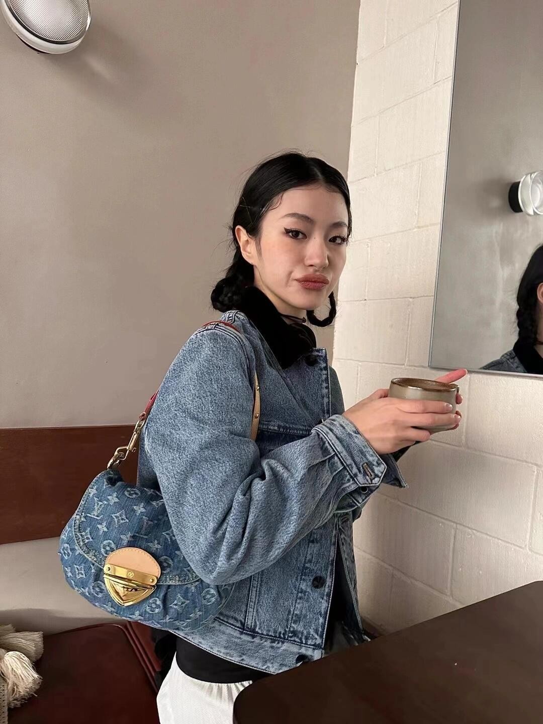 Sunset 丹寧元寶包 M46829_2