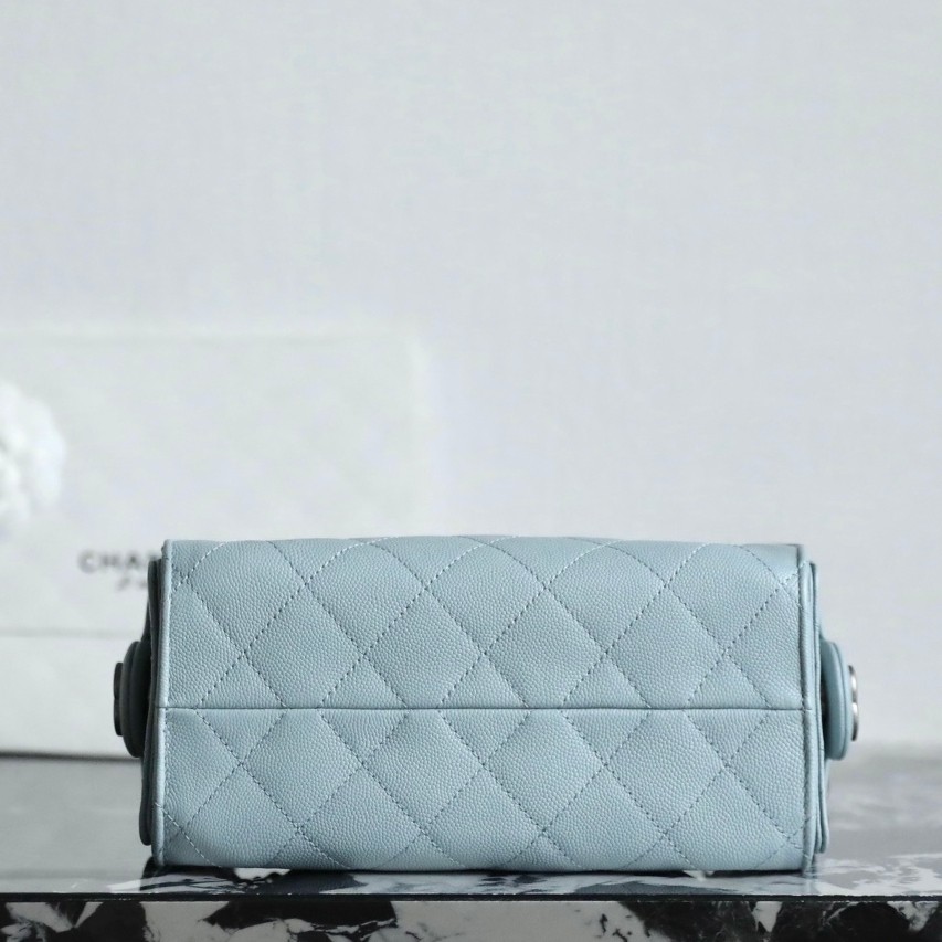 26C 25Bag Mini HandBag霧霾藍古銀_6