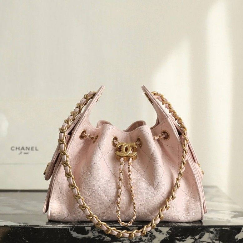 26C 25Bag Mini HandBag球紋淡粉