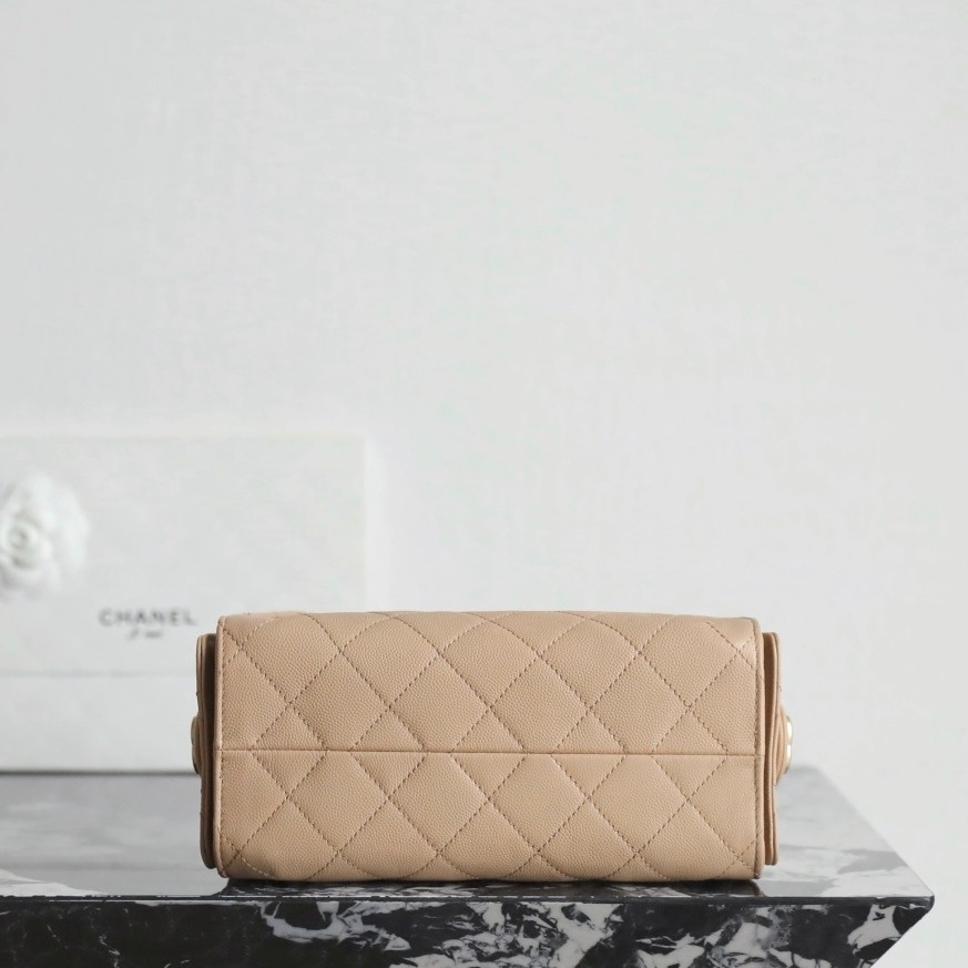 26C 25Bag Mini HandBag球紋奶茶色_7