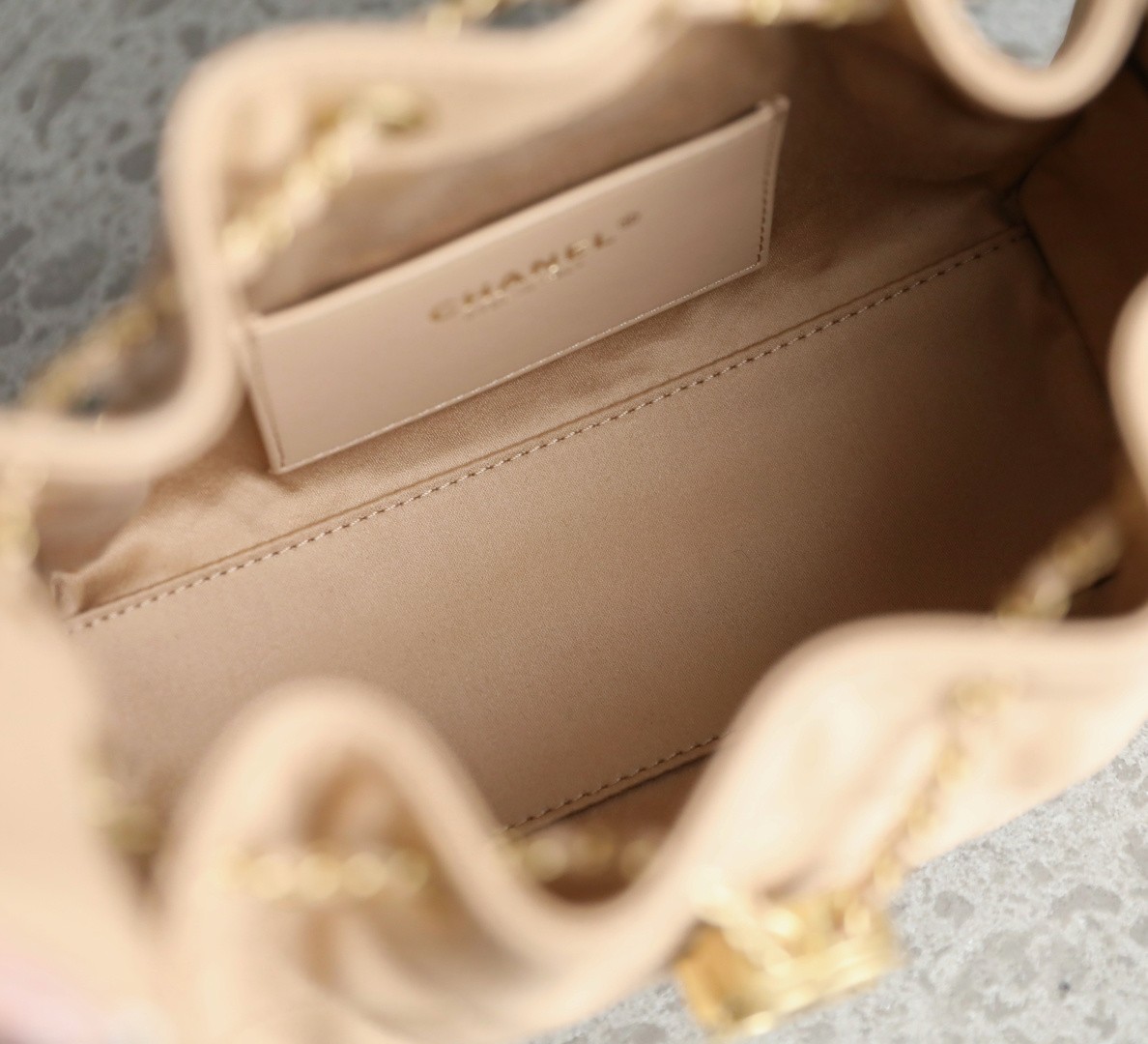 26C 25Bag Mini HandBag球紋奶茶色_6