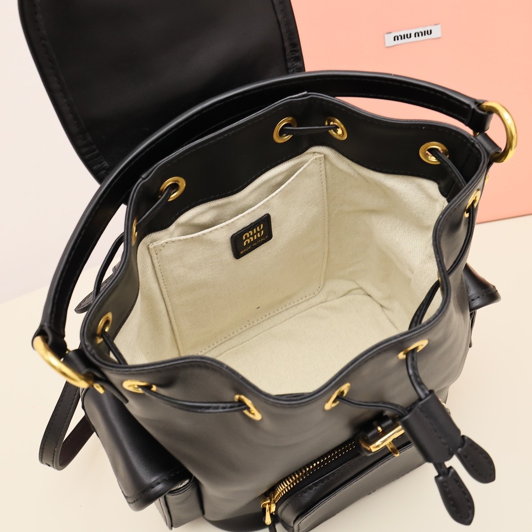 25 新品雙肩包小號黑色_3