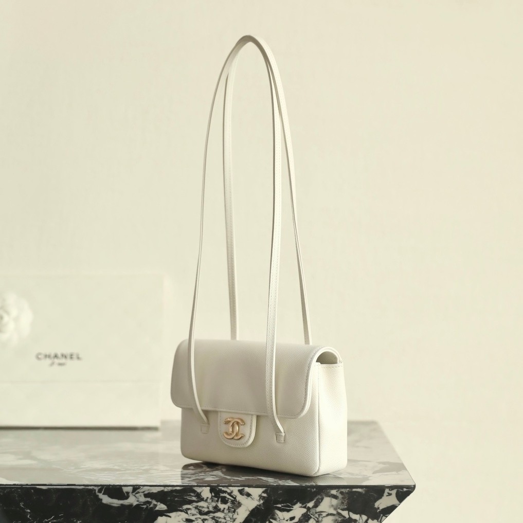 26P春夏皮肩帶Mini手拿包白色_10