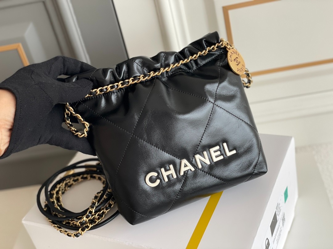22Bag Mini 黑金白色Logo_2