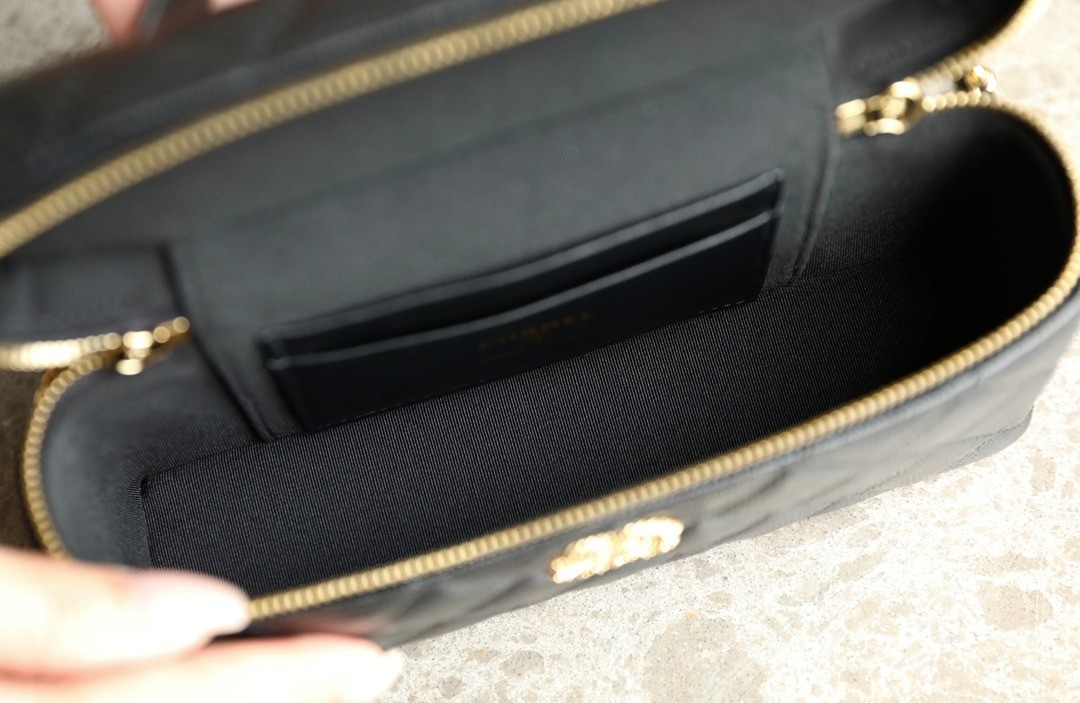 26P春夏限定｜麻花鑽扣 LP盒子包黑色_3